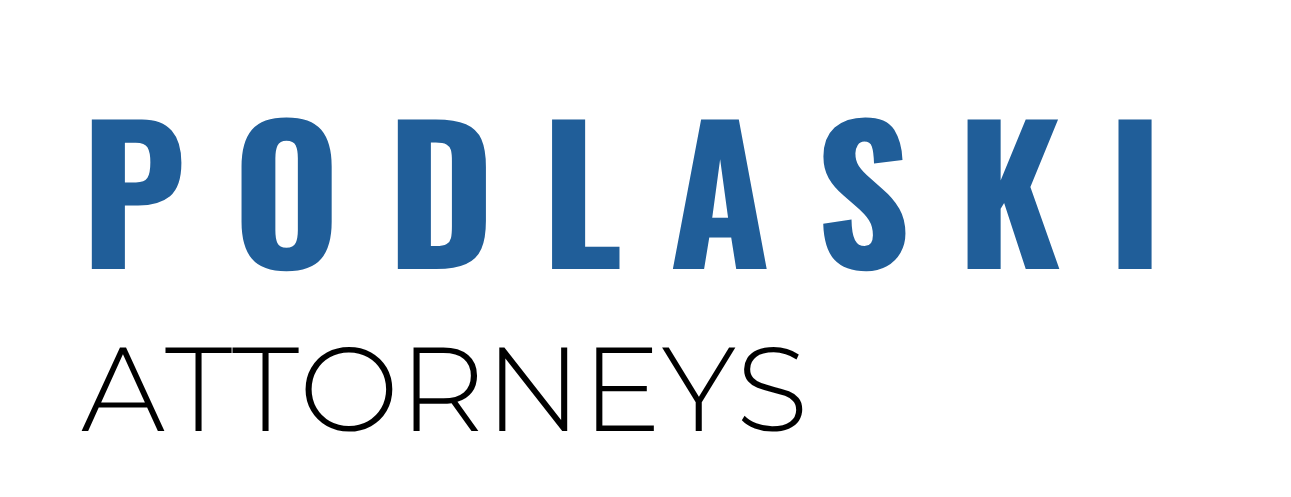 Home page for Podlaski Attorneys servicing northern Indiana