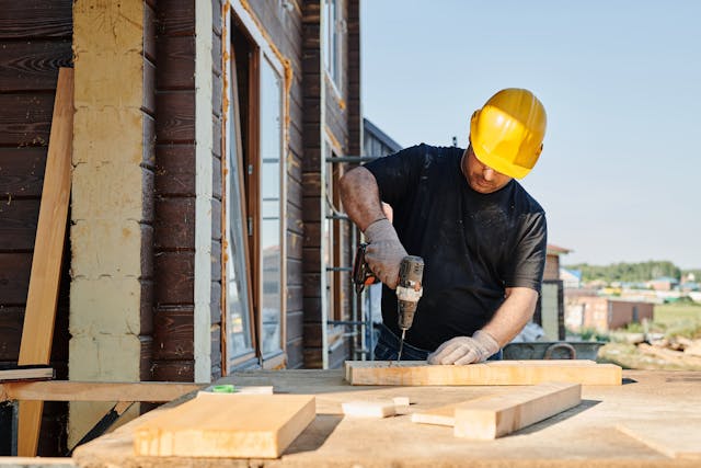 Construction Worker at a Site